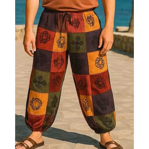 Nomad boem hlače, orange, unisex
