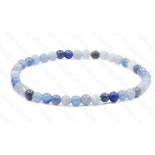 Modri kianit, zapestnica, 4 mm