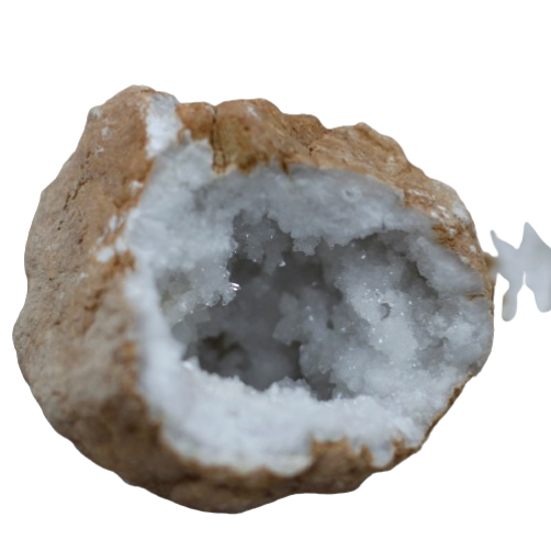 Geoda, kalcit, 15-18-cm