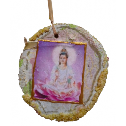 Kuan Yin, boginja sočutja, 8 x 7 cm