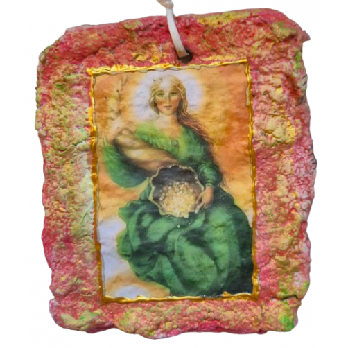 Abundancija, denarni angel, 16 x 13 cm