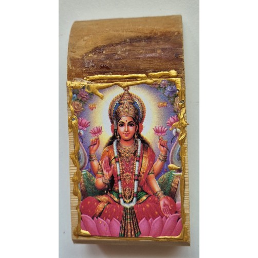 Lakshmi, boginja obilja in blaginje, 10 x 5 x 2 cm