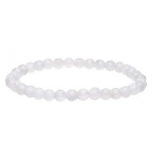 Moonstone, mesečev kamen, zapestnica, 6 mm