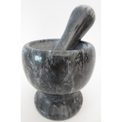Možnar, terilnik, marmor, 10 x 11 cm