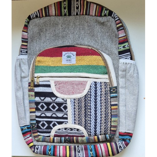 Nepalski nahrbtnik iz konoplje, Himalaja, 45 x 30 cm