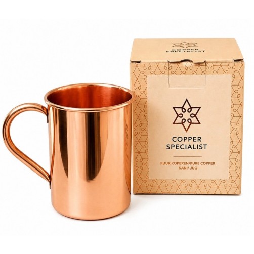 Bakrena skodelica, Elegant, 480 ml