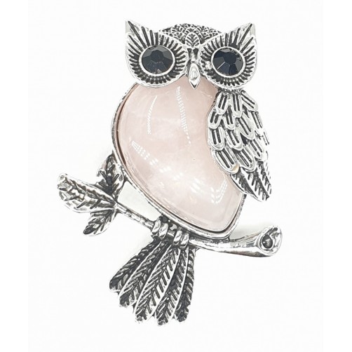 Ogrlica Sovica roževec v luksuzni darilni škatlici 