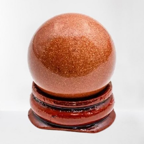 Goldstone, krogla, 3 cm