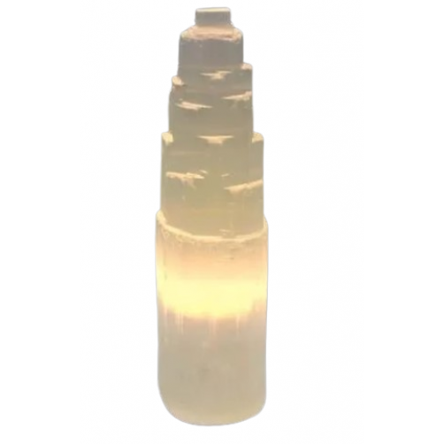 Svetilka iz selenita, Klasik, 30 cm