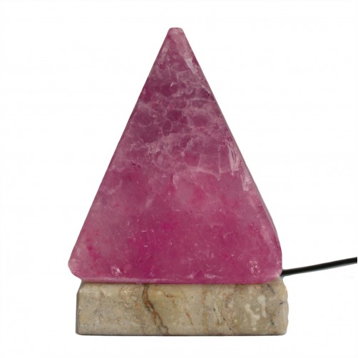 Himalajska solna svetilka-večbarvna piramida 