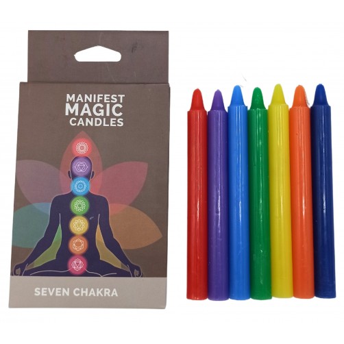 Sveče, Manifest Magic Candles, 7 čaker
