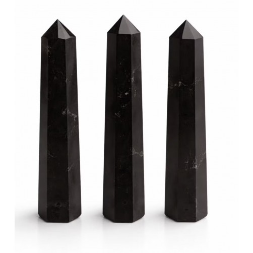 Črni turmalin, obelisk, 11 cm