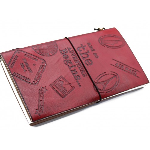  Ročno izdelan usnjen dnevnik, Tako se začne pustolovščina 